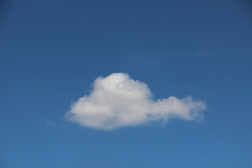 Sky, cloudscape, clouds, heaven, blue, cirrus, white, fluffy, life, happiness, freedom, sensitivity to nature, natural, earth, outdoor, environment, light, bright, tranquility, calm, serenity, peace, 