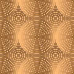 Fototapeta na wymiar Geometric circle royal pattern seamless. Gold black luxury background vector. Round design for holiday wrapping paper, packaging, beauty spa, wallpaper, wedding party, backdrop.