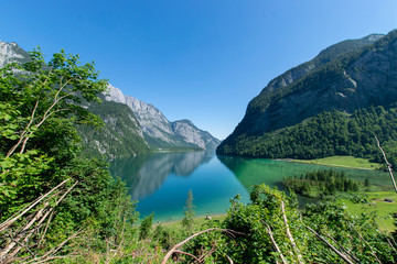 scenery around the Lake K&ouml;nigssee