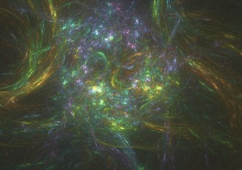 Abstract future background. colorored banner. Fractal artwork for creative graphic design