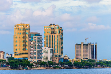 Fototapeta premium skyline on the coast