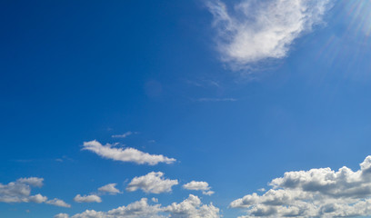 Blue Sky With Clouds