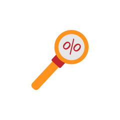 search line illustration icon on white background