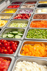 Colorful Salad Bar