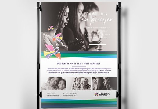 Modern Church Banner Layout