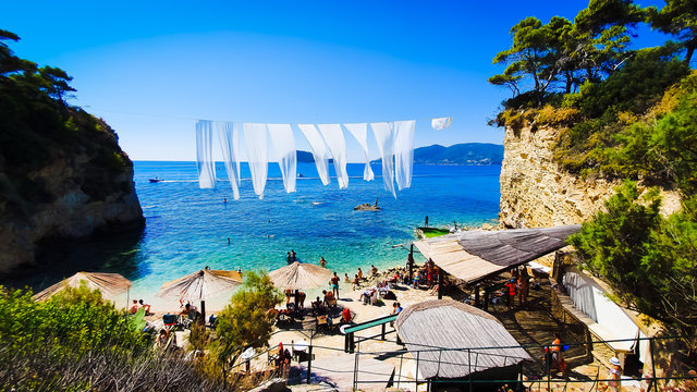 panoramic view of the sea