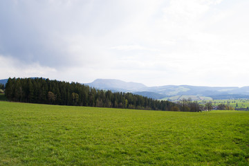 Austria, Alps mountains and landscape, hiking in the mountains, styria.