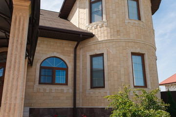 facade of an old building