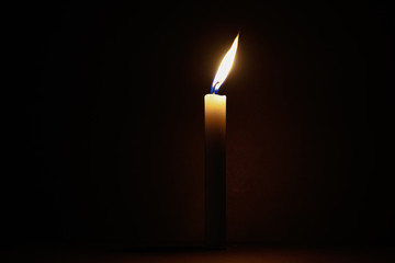 candle in the dark