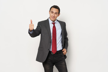 businessman pointing at you