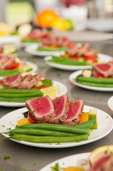 Ahi Tuna with Green Beans