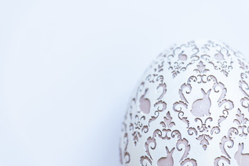 easter egg on a white background