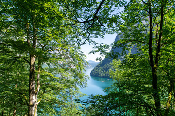 scenery around the Lake K&ouml;nigssee