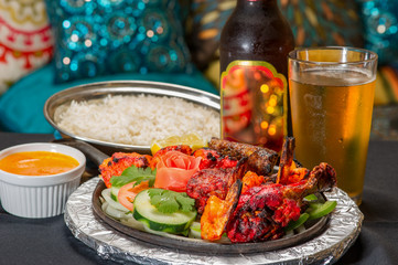 Tikka Mixed Grill with Shrimp & Chicken