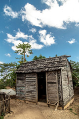 old wooden house
