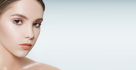 Fototapeta premium fresh shining skin
