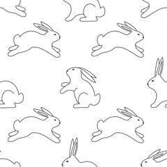 Rabbits pattern 2