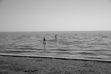 man on the beach