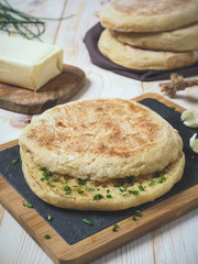 Bolo do caco bread