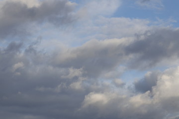 Cloudy Sky during Sunset