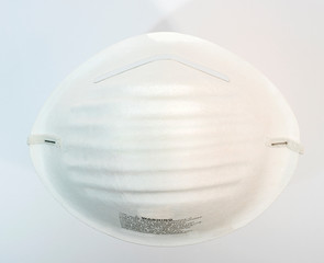 Facial dust mask virus protection.
