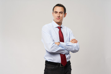 portrait of a handsome businessman