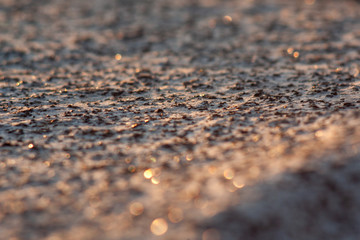 stone close up background with low depth of field
