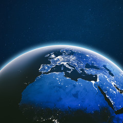Fototapeta na wymiar Earth from space