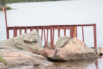 old wooden bridge