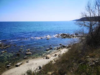 beach and sea