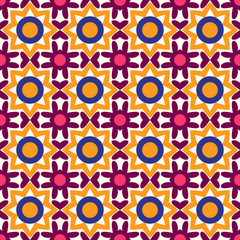 Arabic, islamic, indian seamless pattern
