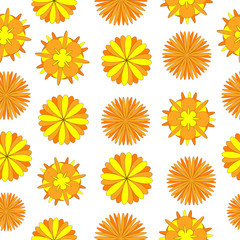 Abstract seamless pattern. Vector illustration.