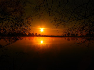 wschód słońca © Krzysztof