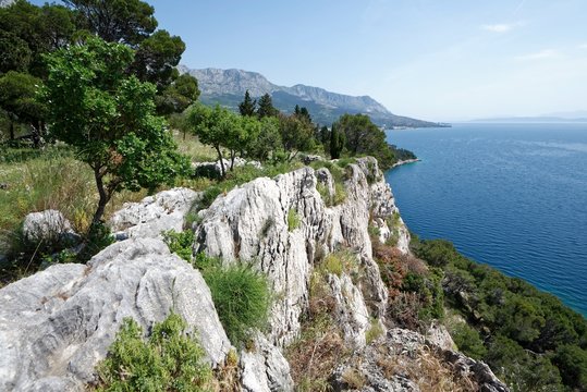 Kroatien - Makarska - Steilk&uuml;ste