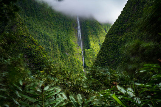 Cascade blanche, Reunion island Salazie