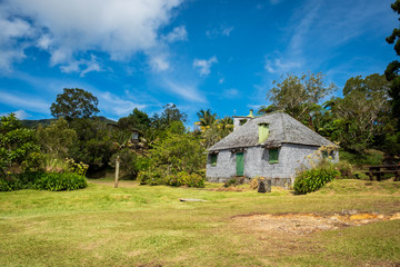Obraz premium View of Circus of Salazi from Gite de Belouve, La Reunion Island