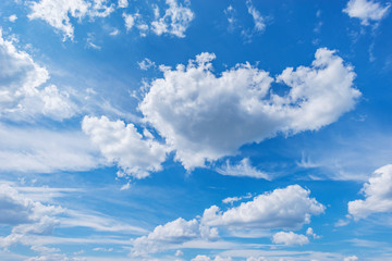 Amazing cloudscape on the sky at day time.