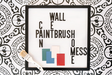 paint and craft message board