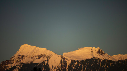 The peak of Mt.Cheam