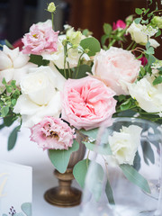 Floristics decor flowers holiday decoration roses peonies
