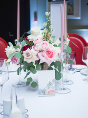 Floristics decor flowers holiday decoration roses peonies