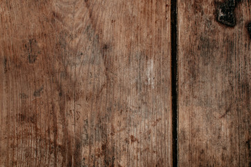 Rustic old wood plank texture for background