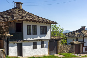 Old houses at historical village of Staro Stefanovo, Bulgaria