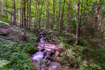 Röthbach Waterfall in Germany
