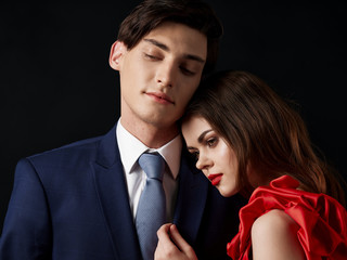 portrait of a young couple