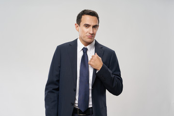 portrait of a handsome businessman