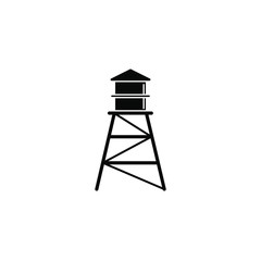 Naklejka premium Water Reservoir icon template