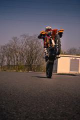 Motocross/Enduro Wheelie
