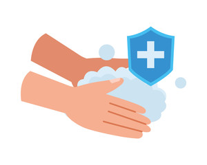 hands washing covid19 prevention method