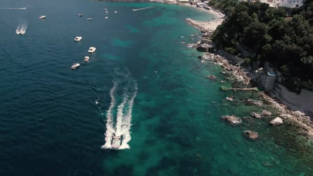 Overview Shot of Isle of Capri